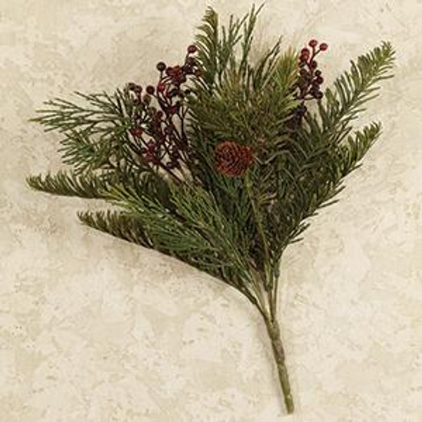 12" Homestead Christmas Bunch (Pack Of 11) (95424)