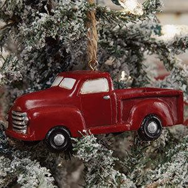 Little Red Truck Ornament (Pack Of 17) (96060)