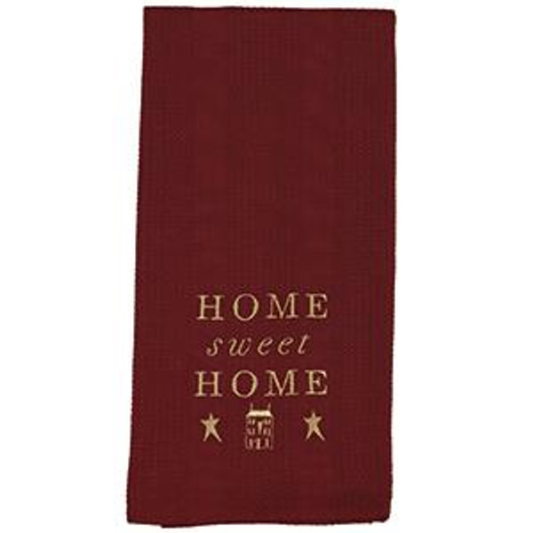 19 X 28" Prim Home/Sweet Towel (Pack Of 13) (97885)