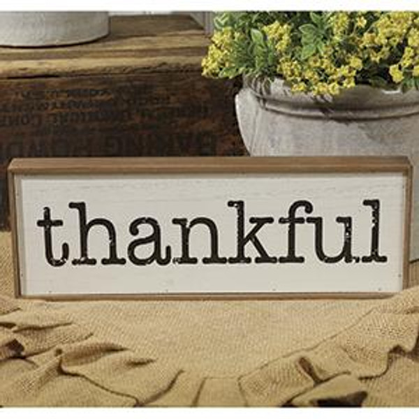 Thankful Sign (Pack Of 8) (98011)