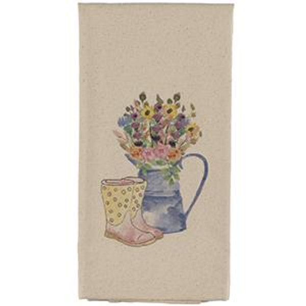 19X28" Wildflower Pitcher Towel (Pack Of 10) (98224)