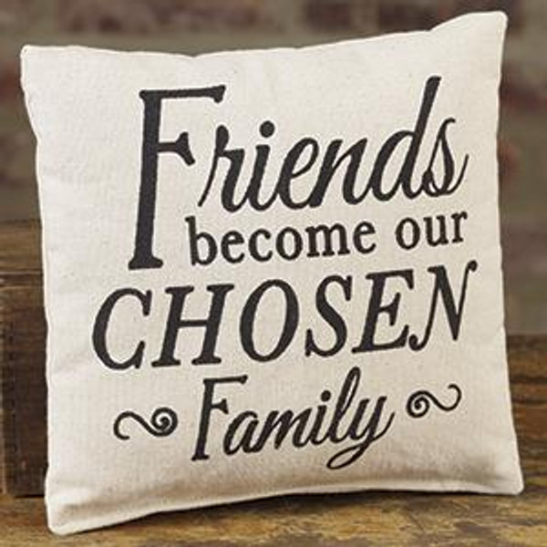 Small Canvas Friends/Family Pillow (Pack Of 13) (98436)