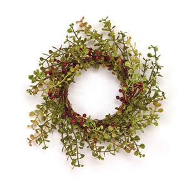 10" Baby'S Grass W/Berries Ring (Pack Of 11) (98710)