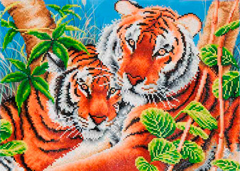 Tender Tigers Diamond Painting Kit