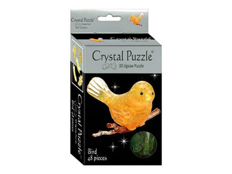 Crystal Puzzle Yellow Bird