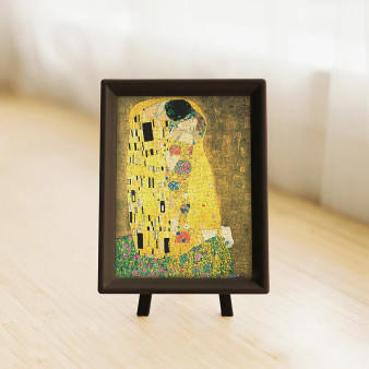 150p KLIMT THE KISS Plastic Puzzles