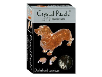 Crystal Puzzle Dachshund