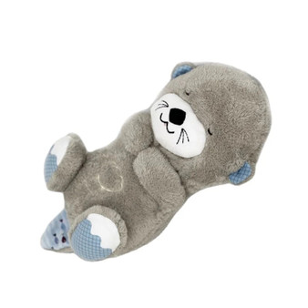 Breathing Otter Plush Toy