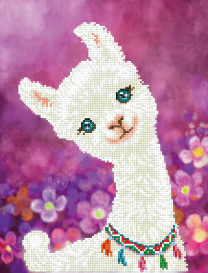 Lulu Llama Diamond Painting Kit