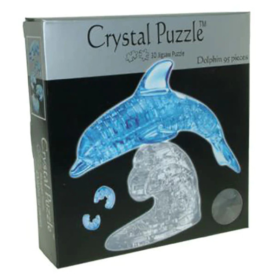 Crystal Puzzles Dolphin - Blue