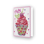 Cupcake Thank You Greeting Card Diamond Painting Kit