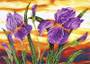 Iris Sunset Diamond Painting Kit