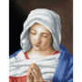 The Virgin in Prayer (après Giovanni Battista Salvi da Sassoferrato) Diamond Dotz Diamond Painting Kit