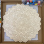 Laser Cut Wooden Mandala Painting Kit