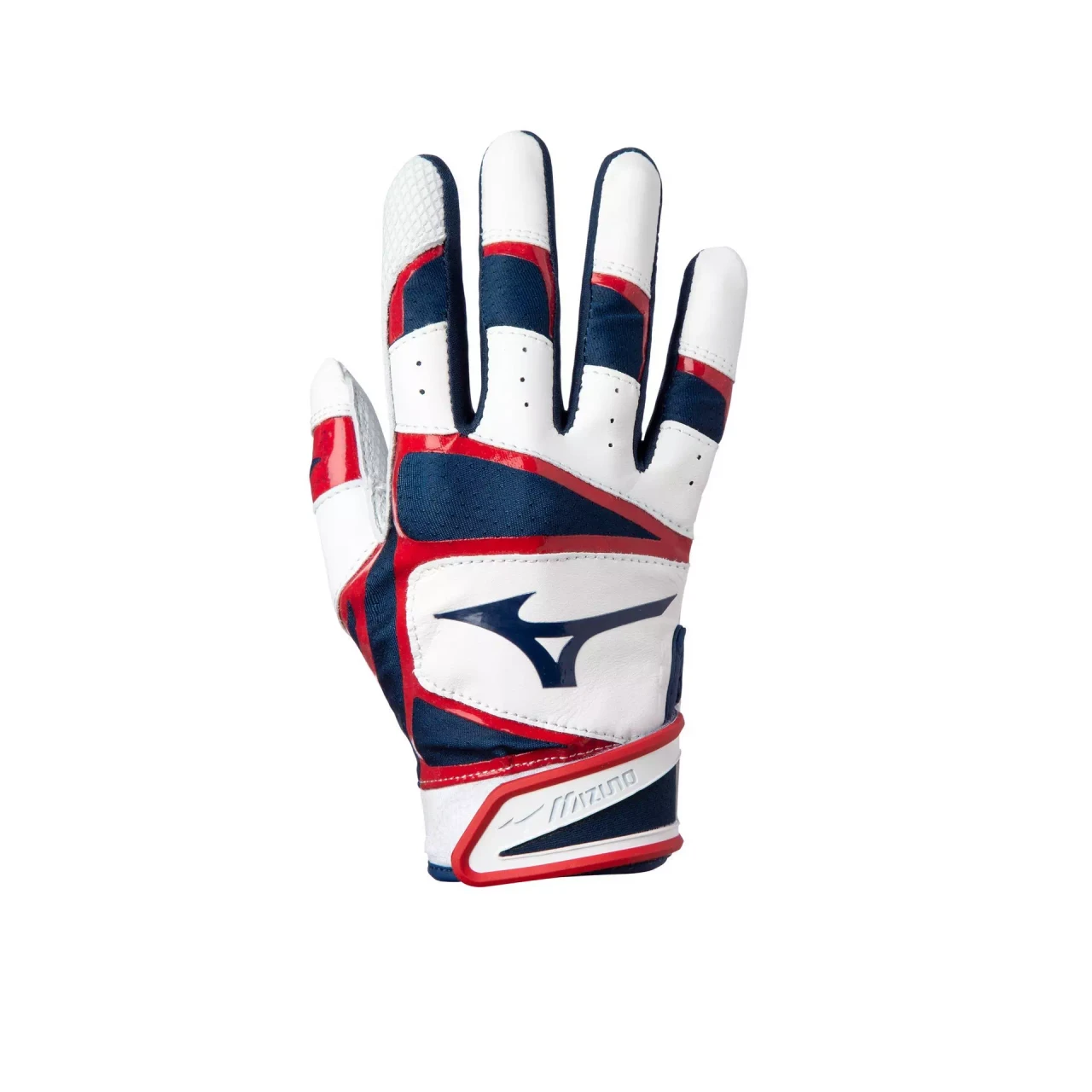 Mizuno B-303 Adult Batting Glove | Leather Baseball Glove