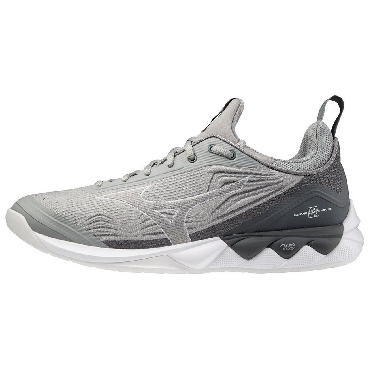 Grey mizuno volleyball on sale shoes