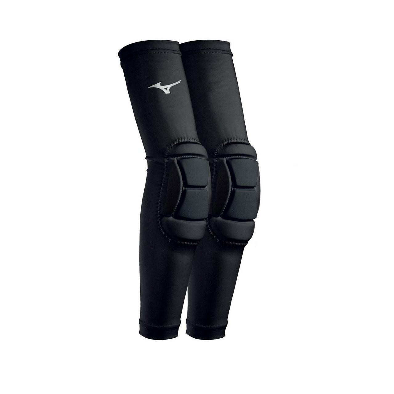 Mizuno Japan Volleyball Elbow Pad Supporter long sleeve Training Black  V2MYA110