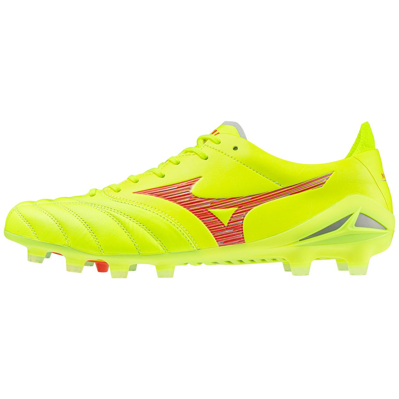 Morelia Neo IV Elite FG Firm Ground KL Soccer Cleat, Safety Yellow