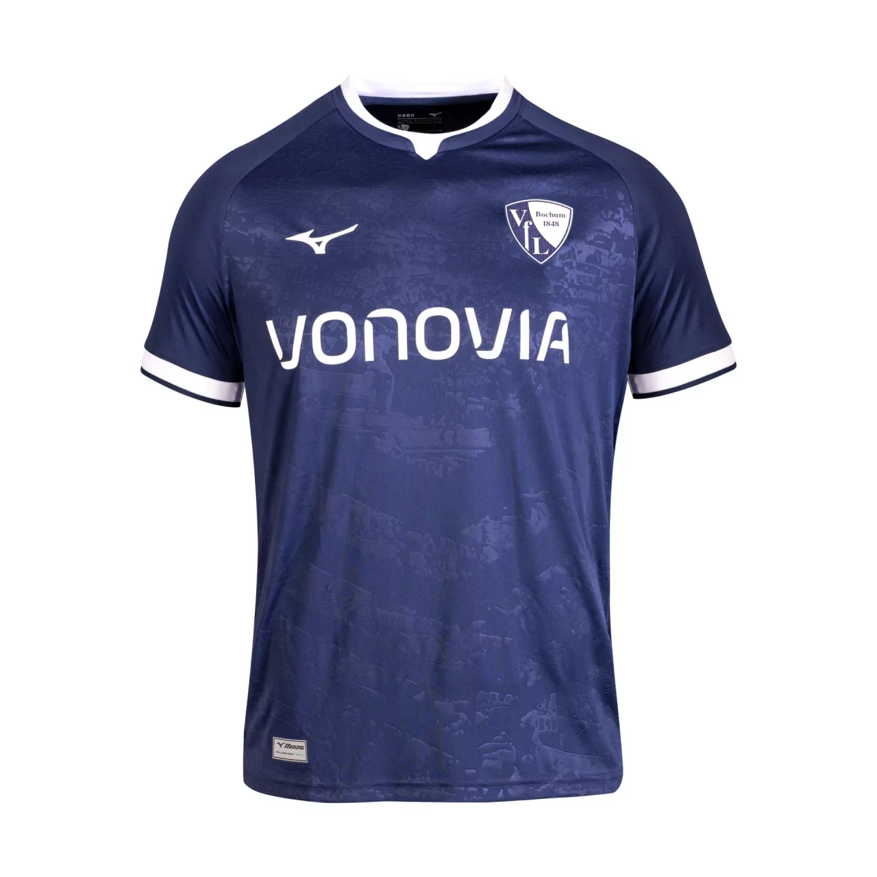 Men's VFL Bochum Replica Home Jersey, 24/25 - Mizuno USA