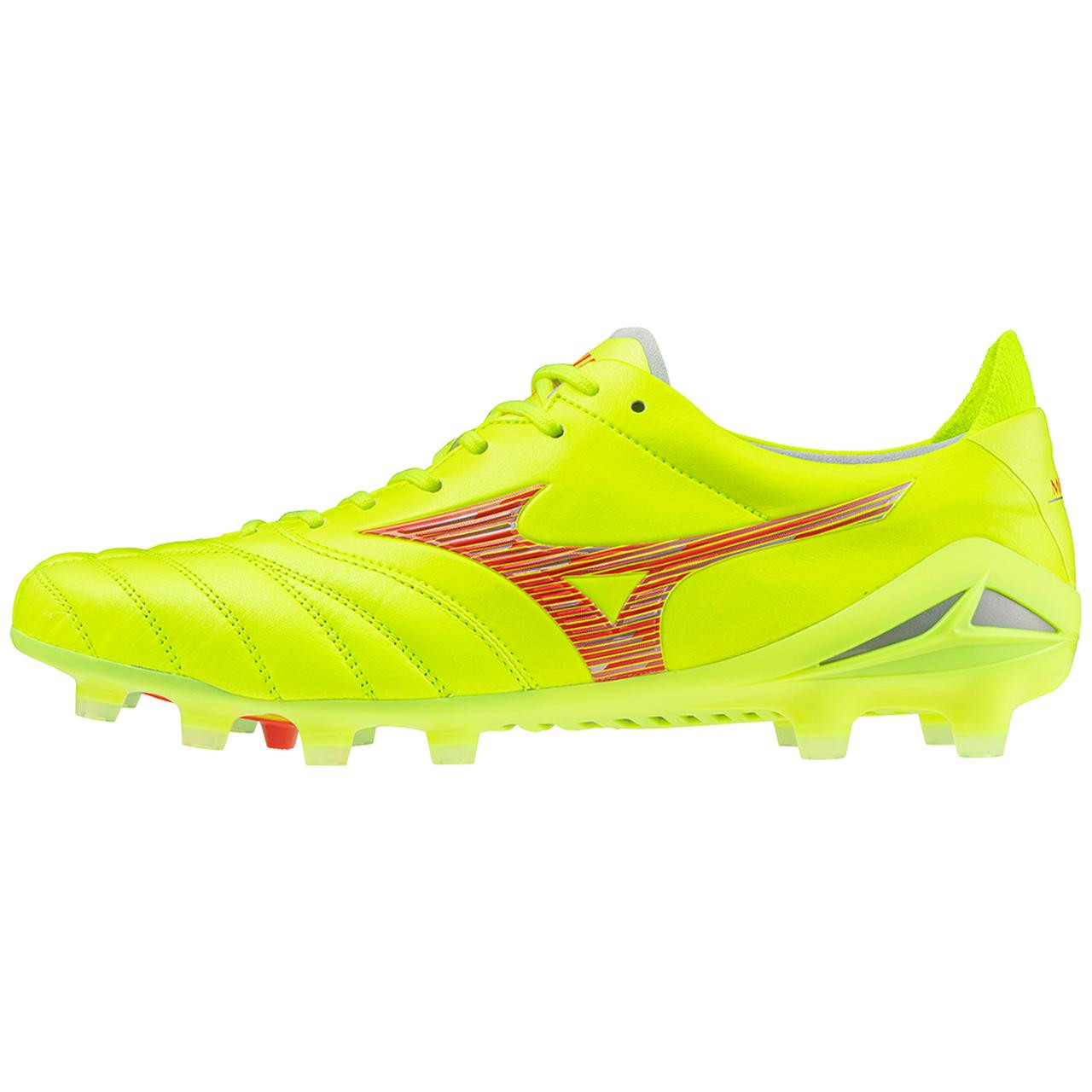 Morelia Neo IV Made in Japan KL Soccer Cleat, Safety Yellow