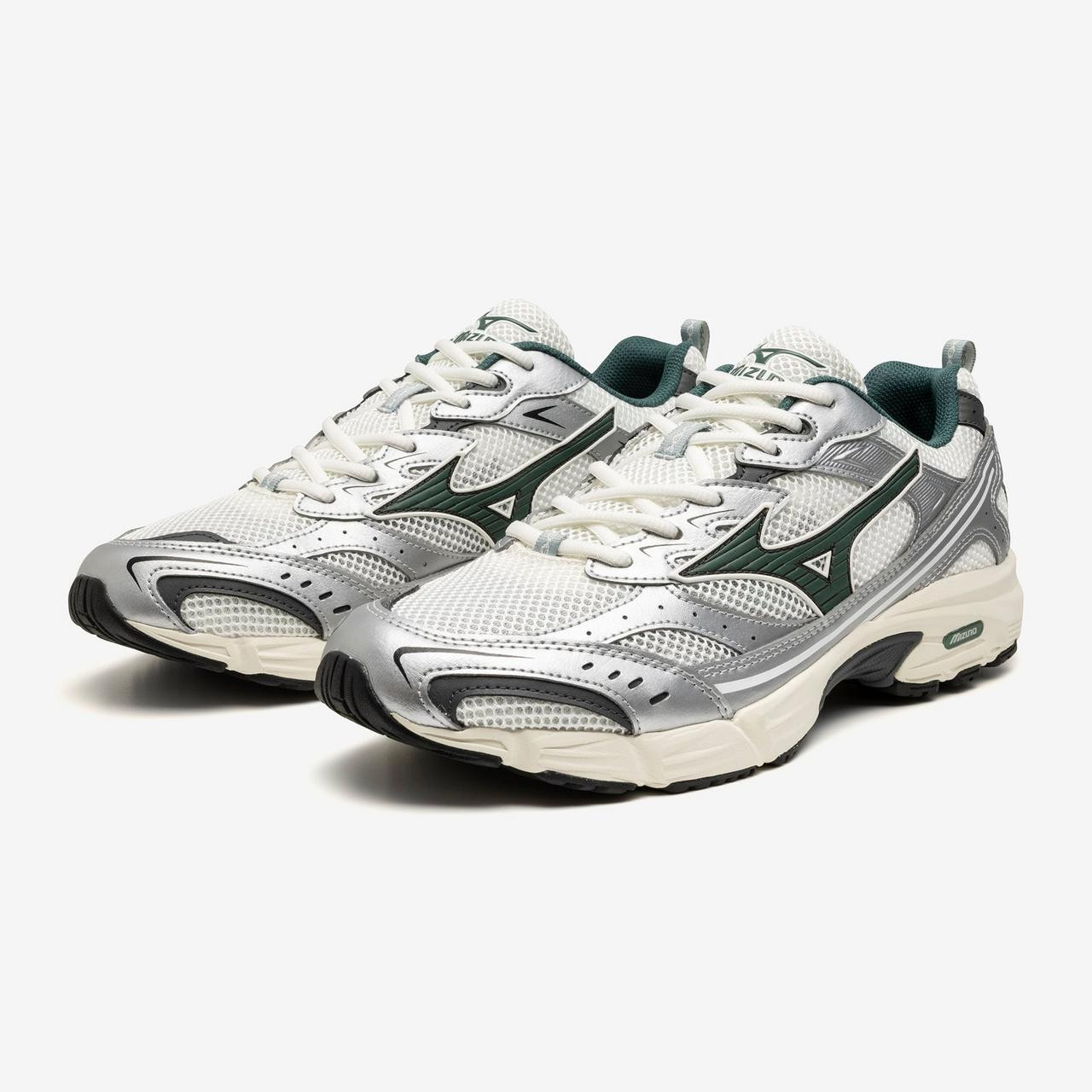 Mizuno MXR White Silver Men Unsiex LifeStyle Casual Shoes