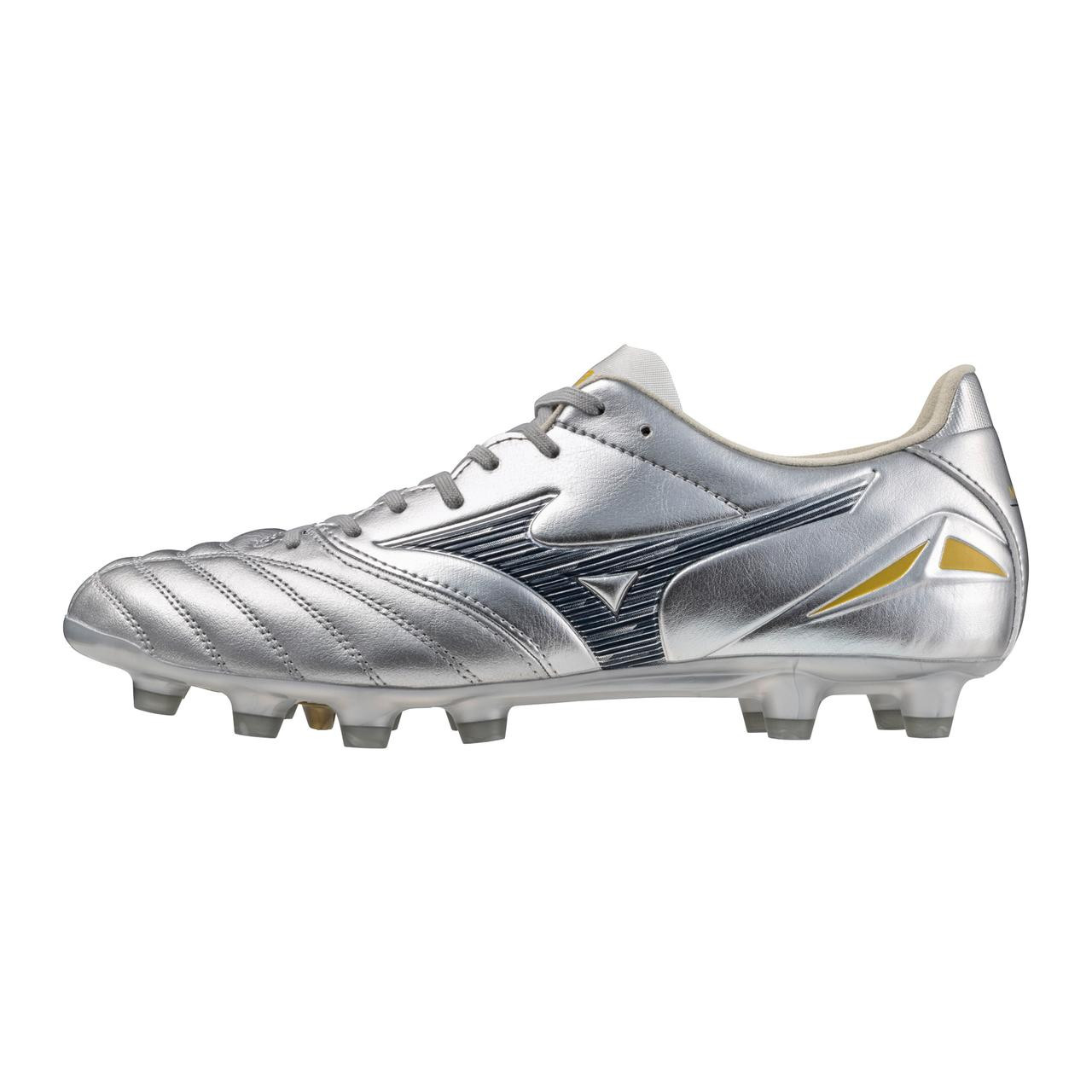 Mizuno Morelia Neo IV Pro FG - Black/Gold - Mens Cleats |
