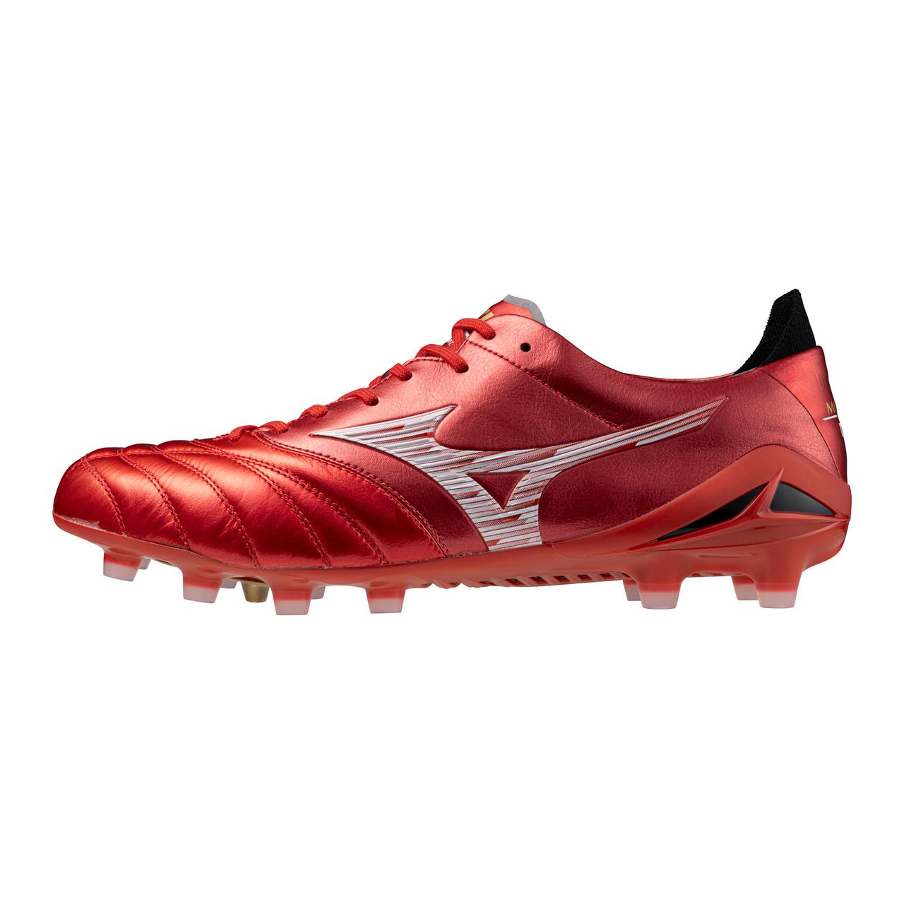 Morelia Neo IV FG Firm Ground Made in Japan KL Soccer Cleat, Red