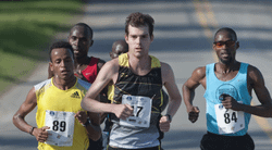 Mizuno Brand Ambassador Christo Landry Ties American Record and Wins the USA 25 km Championships
