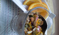 Spiced Citrus & Almond Soaked Morning Oats – Vegan