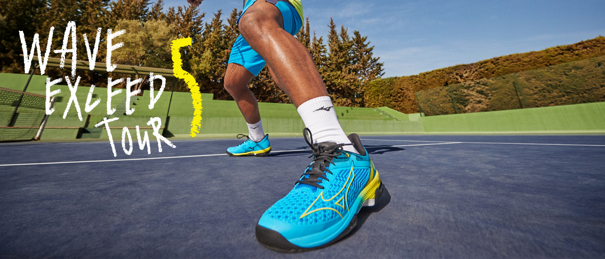 Mizuno Exceed Tour 5 Zapatillas de Tenis Hombre - Jet Blue