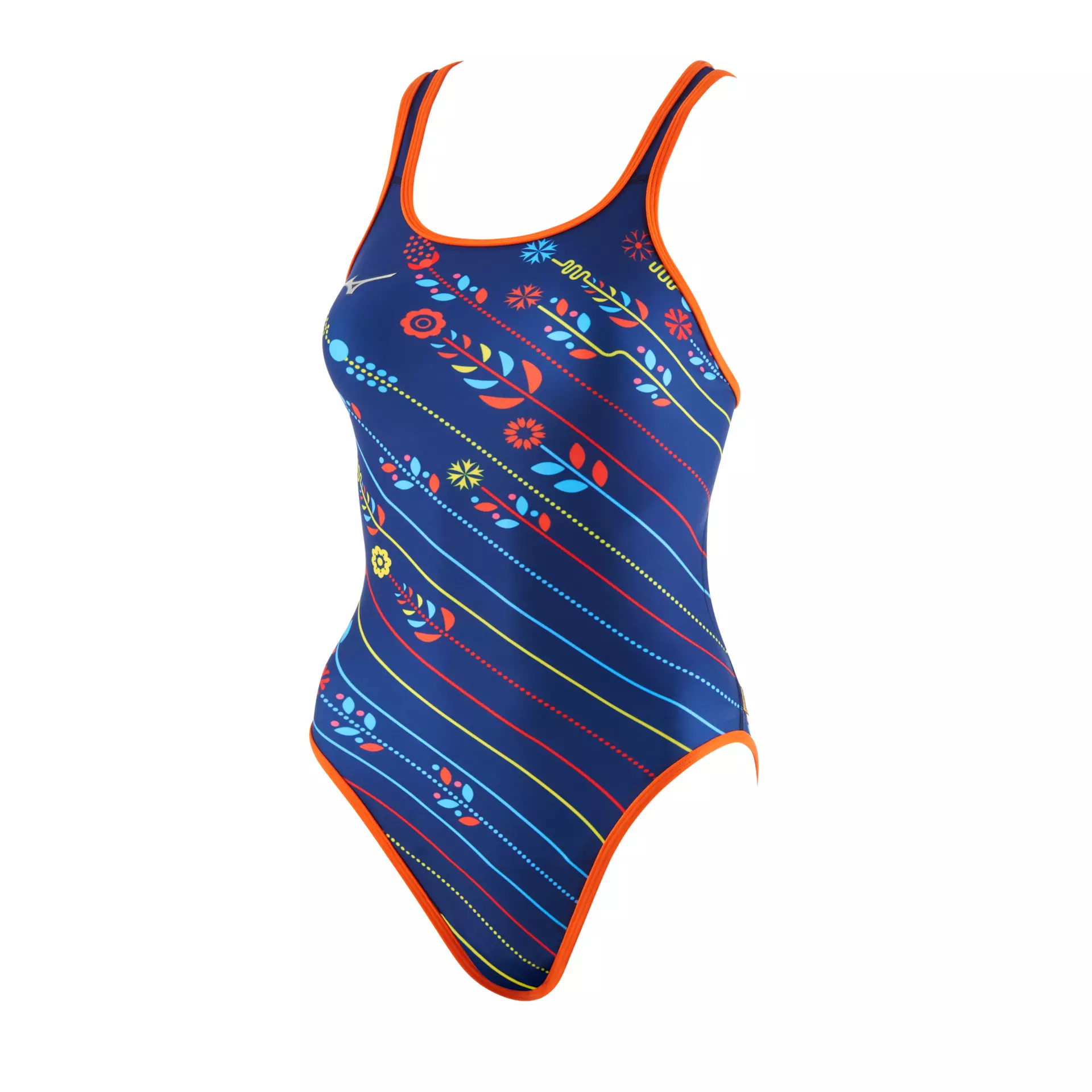イノアカラー EXER Women's Double Cross Back Swimsuit - Mizuno USA