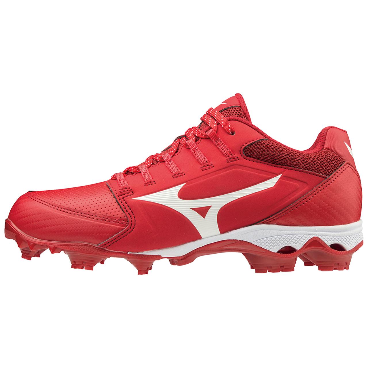 burgundy softball cleats