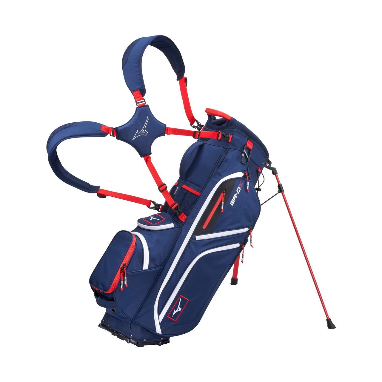 MIZUNO GOLF高級キャディーバッグBLACK送料無料/美品 買い得