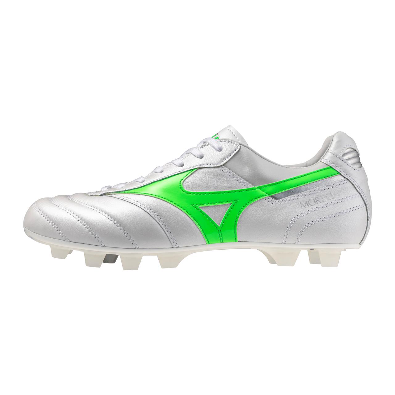 Mizuno Morelia Pro ホワイト/レッド US8.5 Mizuno Morelia II Made In Japan FG - High Risk Red - White