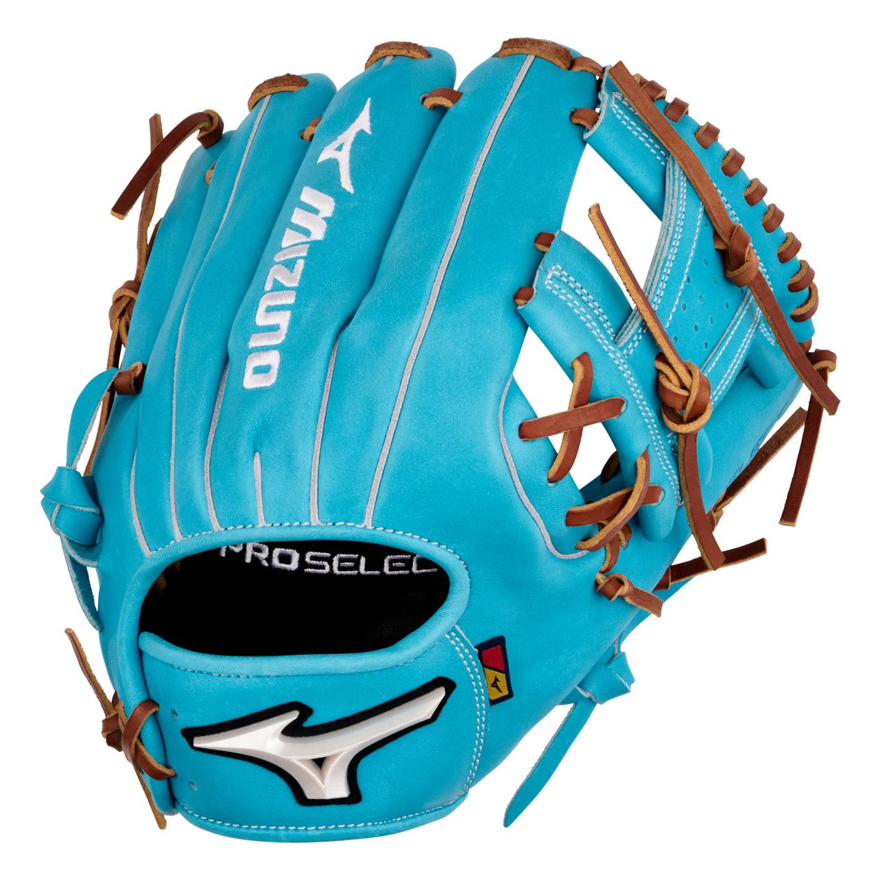 GPS-42R Pro Select, Premium Infielder Baseball Glove, 11.5", Regular Pocket, Deep 3 N Web, Sky Blue