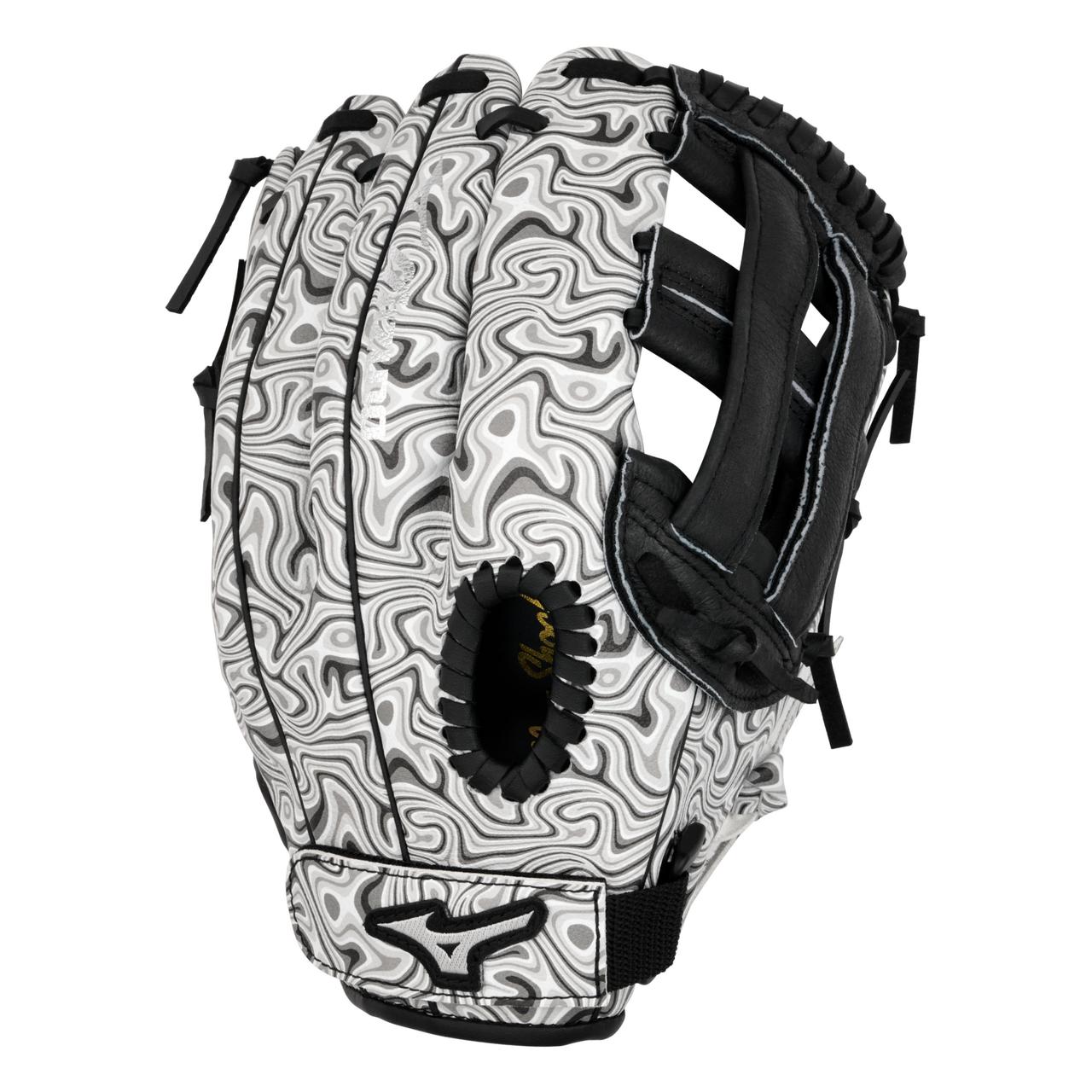 GPP1151Y3P Prospect BB 11.5" Printed Baseball Glove, T Web, Full Grain Pigskin, Oil Slick Print Pattern