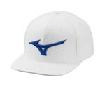 Mizuno Crossed Clubs Snapback Hat - White