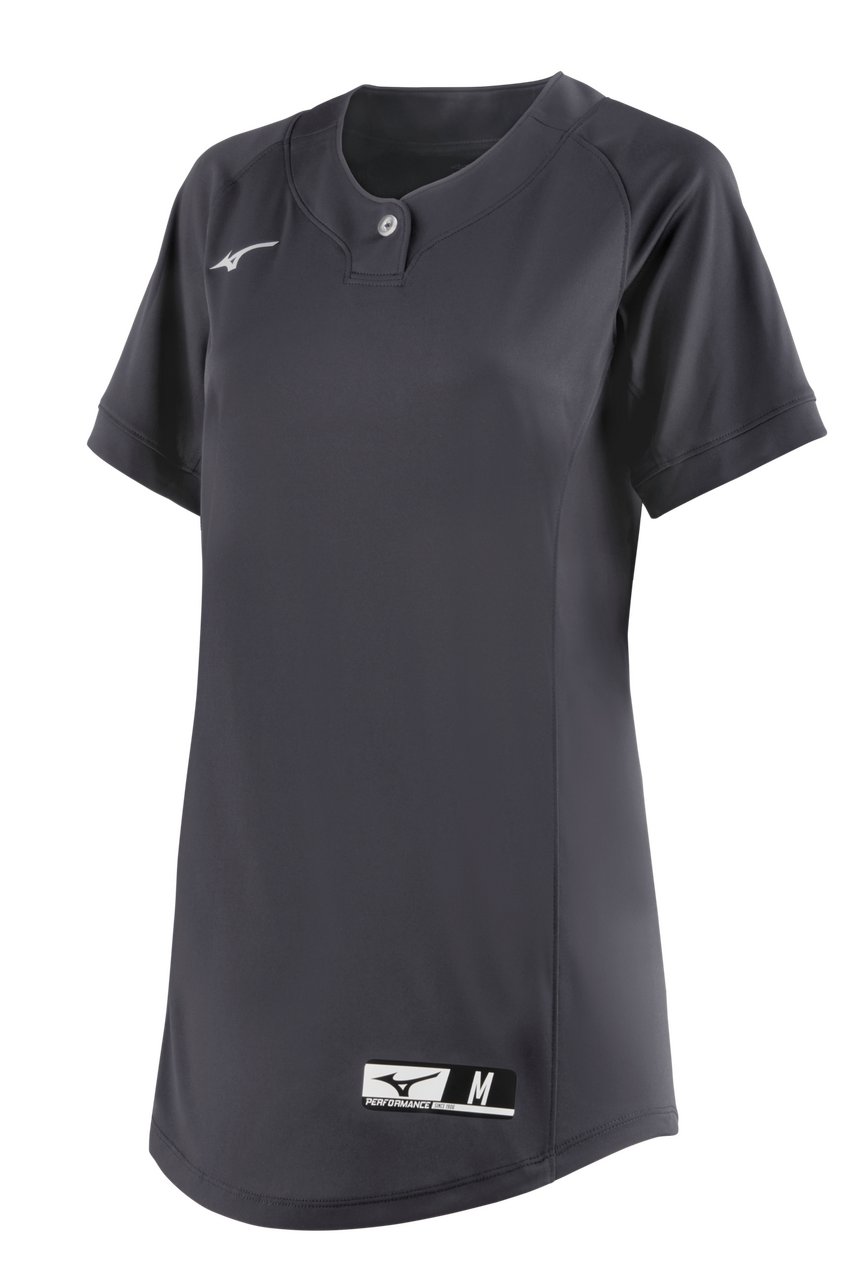 Women's NXT 1-Button Short Sleeve Softball Jersey - Mizuno USA