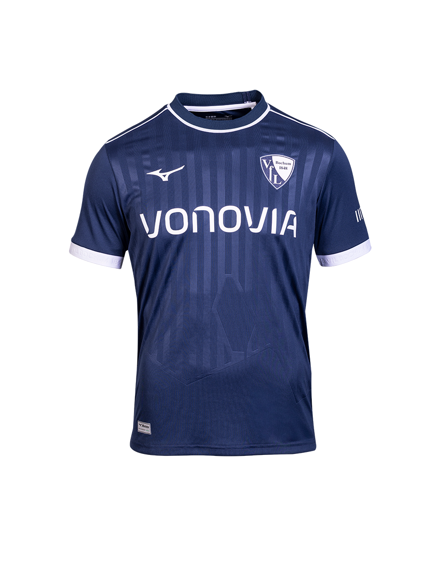 【VOCHUM】サッカーユニフォーム　ミズノ Men's VFL Bochum Replica Home Jersey, 25/26 - Mizuno USA