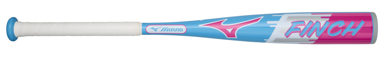 Finch Youth Tee Ball Softball Bat (-13), Blue/White - Mizuno USA