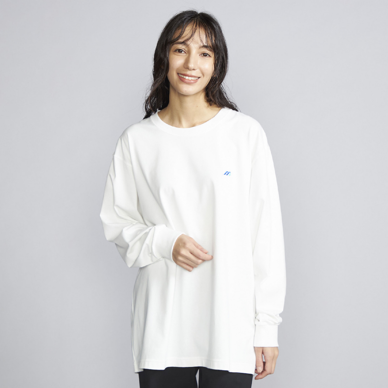 Monogram M LS Tee