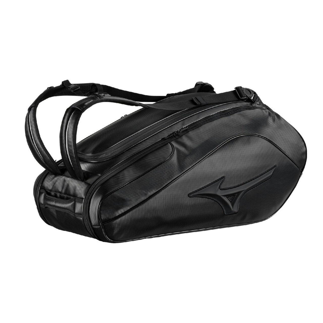 Mizuno スキーバッグ 80L ブラック Mizuno 10R Tour Staff Tennis Bag Black OPS