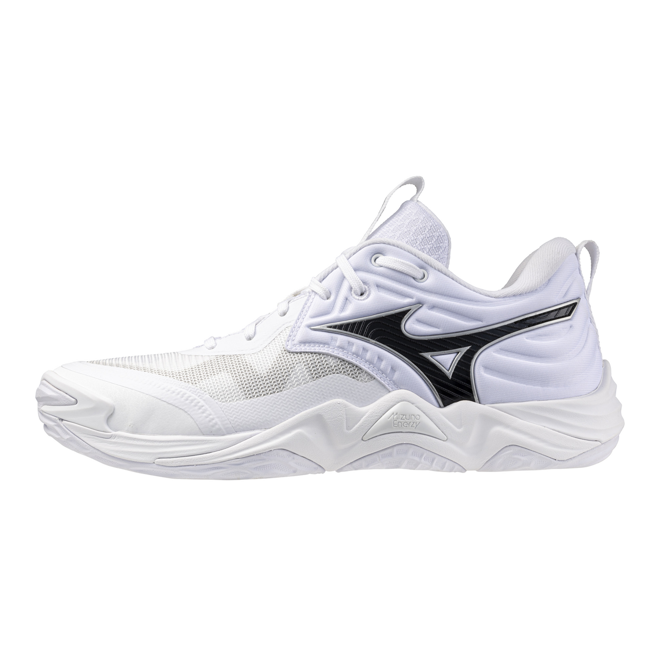 Mizuno WAVE MOMENTUM バレーボールシューズ MIZUNO WAVE MOMENTUM 3 V1GA231252 Black White Green Men Unisex