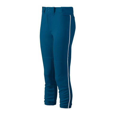 Girls Belted Softball Pants with Side Braid