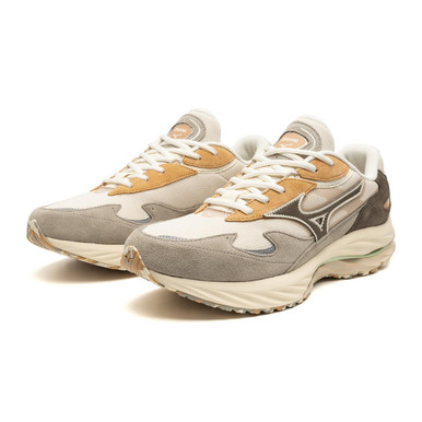 DIGAWEL × Mizuno ☆ Wave Rider β ‘Brown×Purple’ Digawel × Mizuno Wave Rider β Brown Beige Purple D1GD2308 01