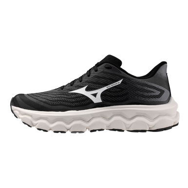NEW MIZUNO men\'s wave horizon 8 running shoes in black/white Mizuno Men main image 3