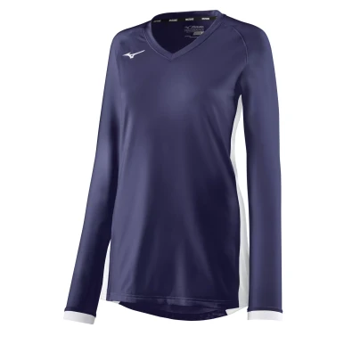 Women's Spike Long Sleeve Volleyball Jersey - Mizuno USA