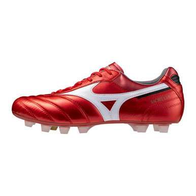 Mizuno Morelia II Made in Japan - Black/White/Red - Mens Boots |