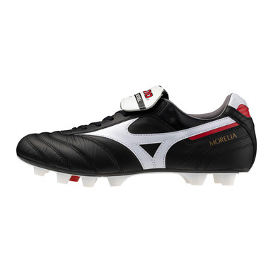 Morelia II Made in Japan KL Soccer Cleat, Black/White