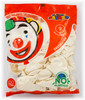 Globo Payaso Látex 9 100pz Blanco Nieve